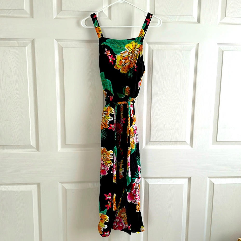 Tropical Themed Wide Legged Jumper 🌺